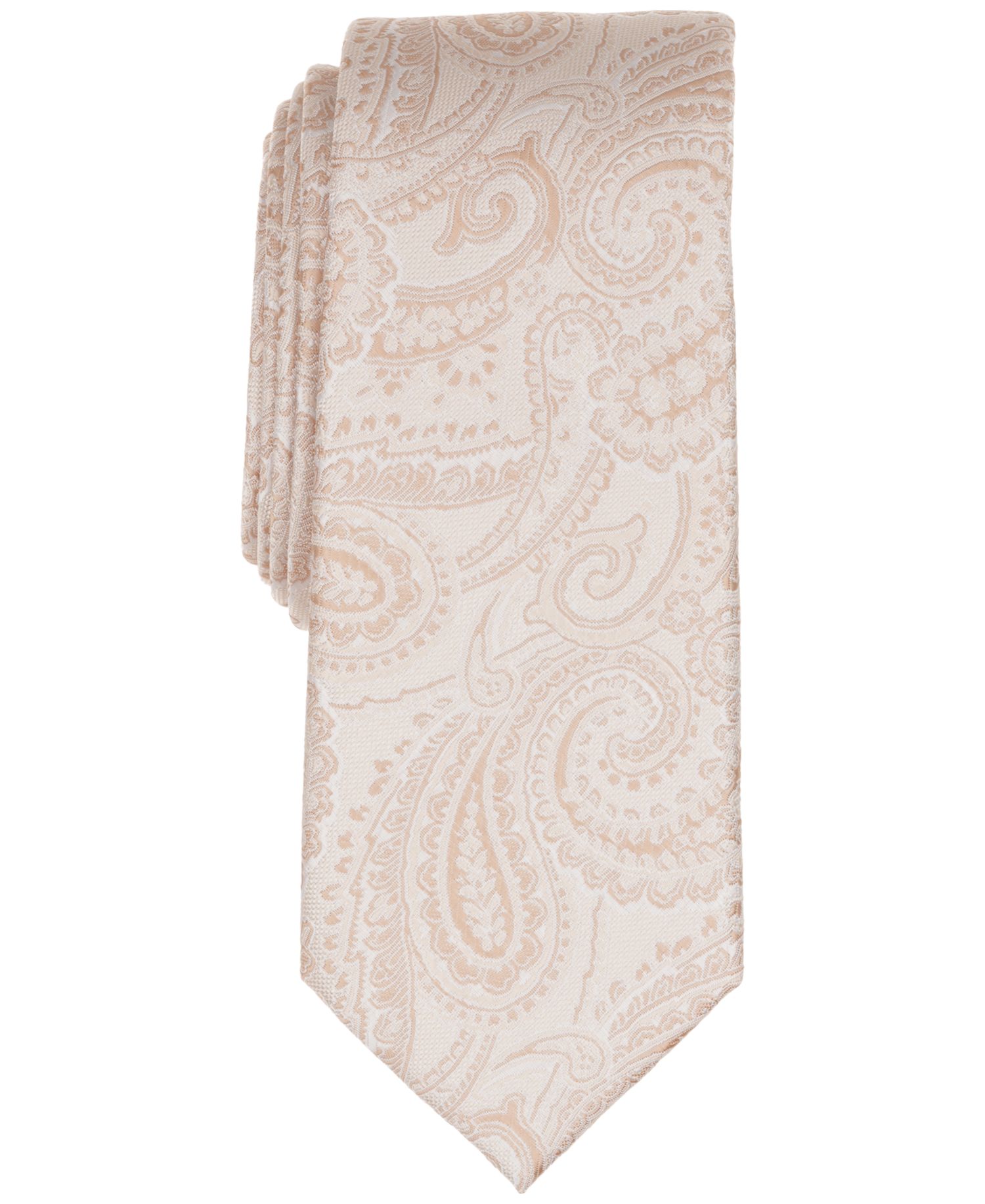 Men's Slim Paisley Tie