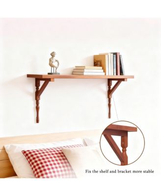 Floating Shelves Wall Mounted 23.8" Vintage Storage Shelf