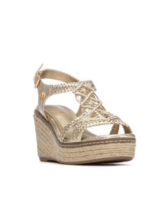Women's Jute Wedge Braided Sandals