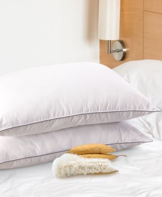 Soft and Silky Cotton Kapok 2-Pack Pillows, King