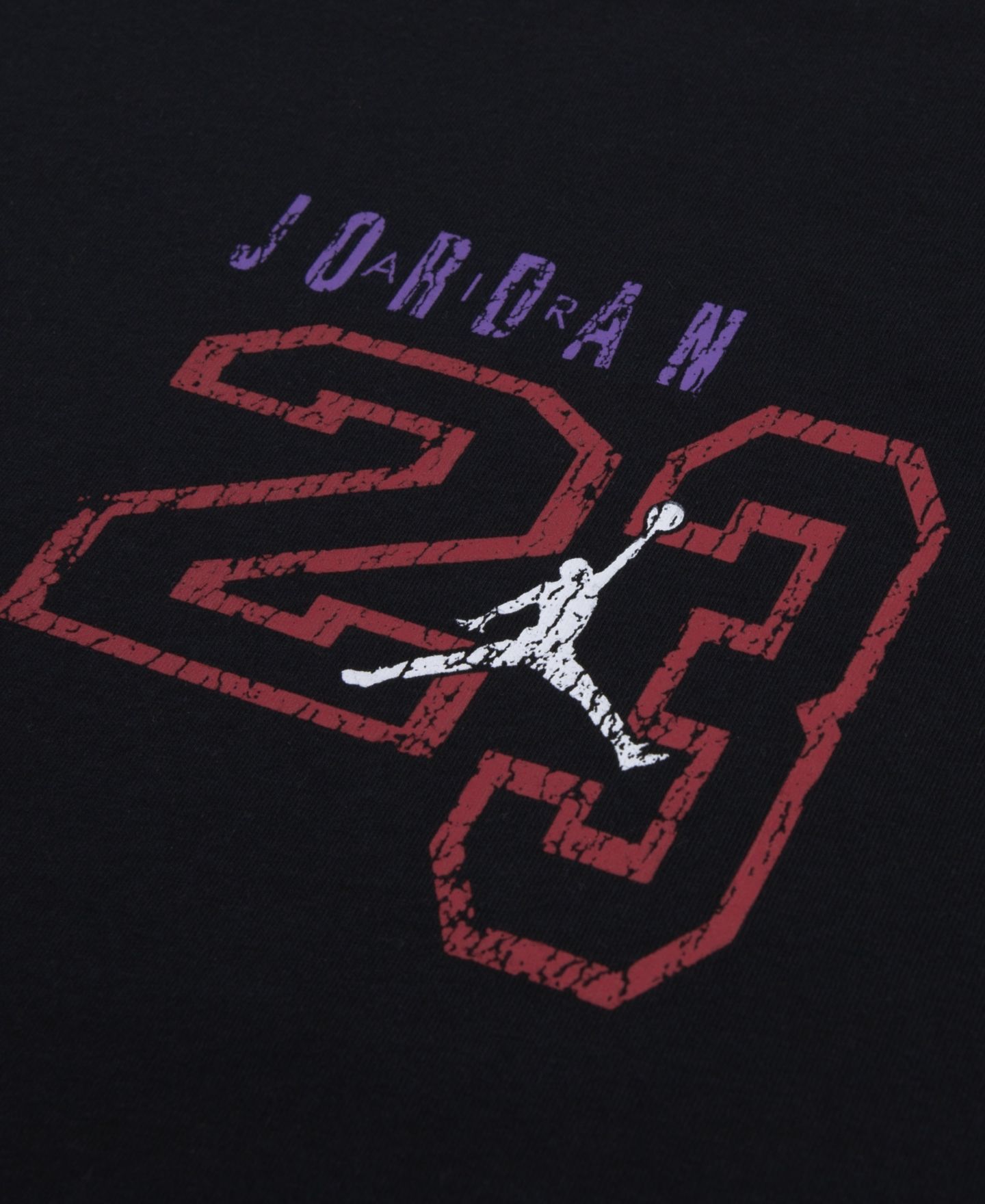 Футболка Jordan Vintage Layup Short-Sleeve T-Shirt для мальчиков, цвет: Чёрный — фото 3