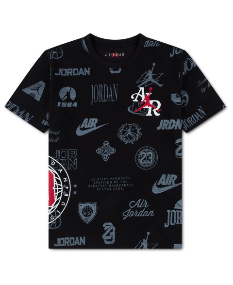 Jordan Boys' 8-20 Rookie Season Printed Short-Sleeve T-Shirt