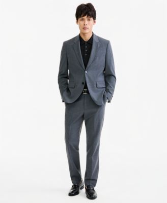 Men's Modern-Fit Wool Blend Suit