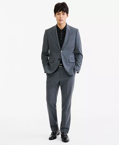 Hugo Boss Men's Modern-Fit Wool Blend 2-Piece Suit