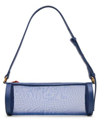 Pinch Moi Small Mesh Barrel Handbag