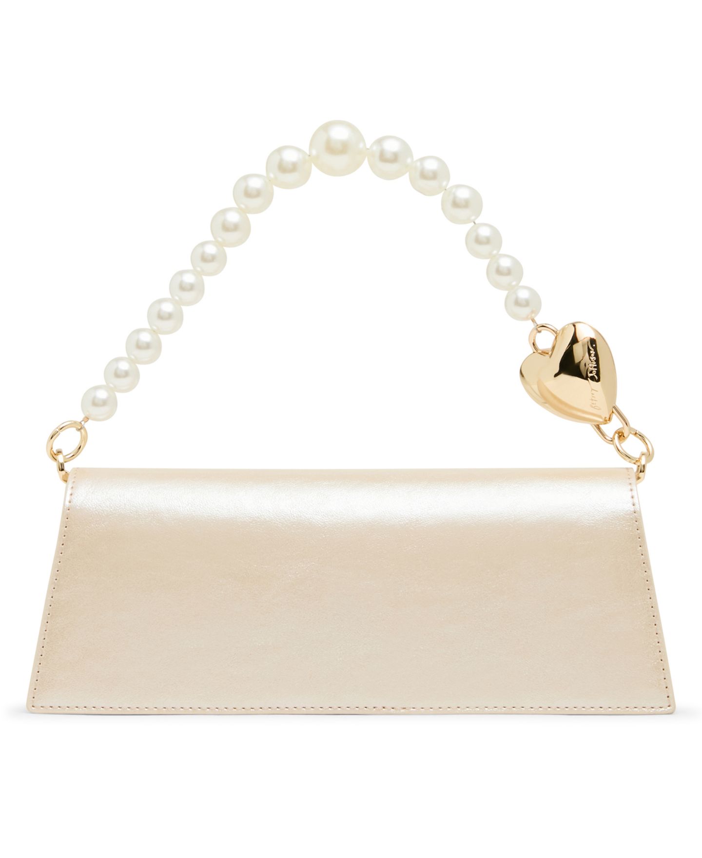 Женская сумка Betsey Johnson Cultivated Pearl Strap Small Shoulder Handbag, цвет: Слоновая кость — фото 2