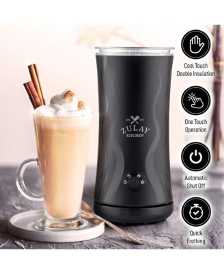 Automatic Hot and Cold Foam Maker 4-in-1 Milk Frother and Steamer