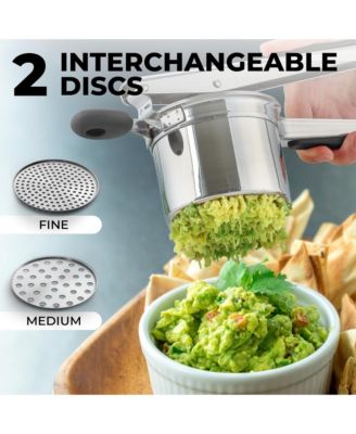 Premium Large 15oz Heavy Duty Stainless Steel Potato Ricer