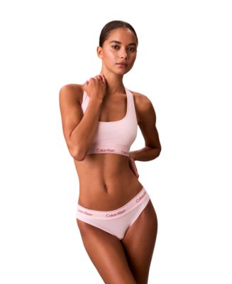 Women's Icon Cotton Unlined Racerback Bralette QF8493