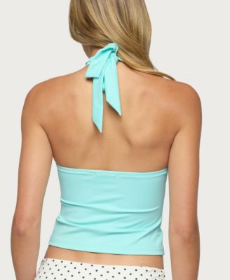 Women's Ikara Backless High Neck Halter Top