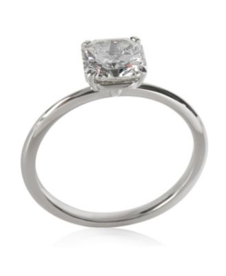 1.3 ct Cut Cornered Square Cut Diamond Tiffany True Solitaire