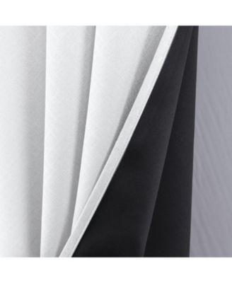 Oakley Embossed Blackout Polyester Window Curtain Grommet Panel