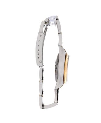 Oyster Perpetual Automatic Watch in Stainless Steel and Gold 24mm