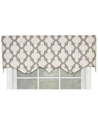 Ogee Style All Season Regal 3" Rod Pocket Valance 50" x 17"