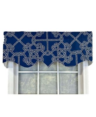 Ralph Lauren Ruffled Provance 3" Rod Pocket Valance 50" x 17"