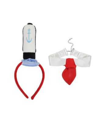 Krusty Krab Cosplay Character Headband and Tie