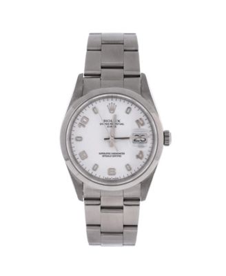 Oyster Perpetual Date Automatic Watch in Stainless Steel 34mm