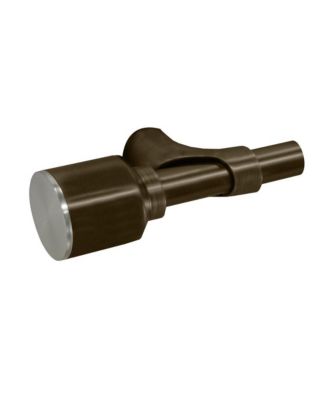 Patented Blackout Exclusive Curtain Rod Cap Finial Extendable