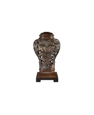 Leafwork 32.5" Tall Traditional Table Lamp with USB Dimmer