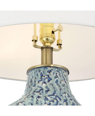 Victoria 29 1/2" Tall Modern End 3-Way Table Lamp \ Finish Ceramic Single Living Room