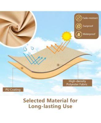 Patio Furniture Covers Waterproof Outdoor Conversation Covers for 3 Pieces Bistro Set