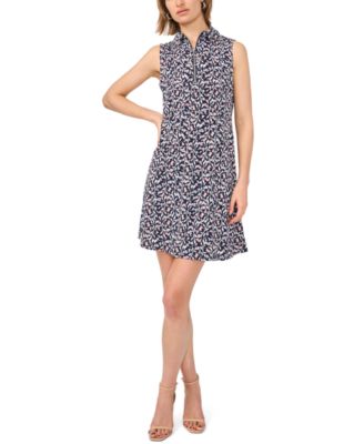 Women's Sleeveless Zip Dress