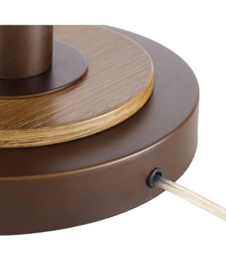 Folia Industrial Rustic 66" Tall Floor Lamp Smart Socket