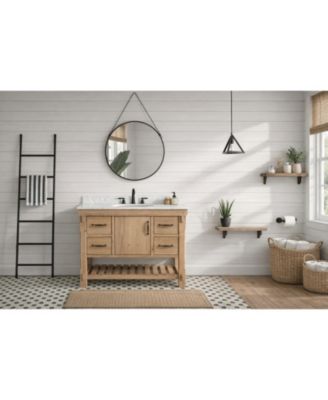 Marina 42" Bathroom Vanity Weathered Driftwood