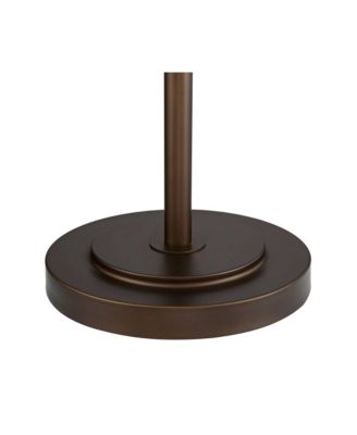 Industrial Torchiere Floor Lamp with USB Charging Port 72 1/2" Tall