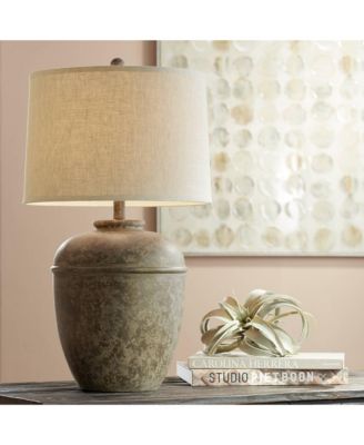 Otero 27" Tall Jug Farmhouse Rustic Country Cottage Table Lamps Set of 2