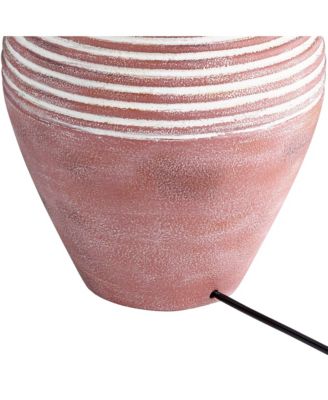 Sierra 30" Tall Jug Large Southwest Farmhouse Rustic End Table Lamps Set of 2