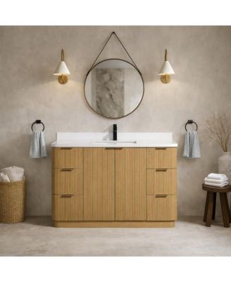 Calamigo 48" Bathroom Vanity Oak