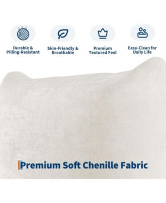 Modular Sectional Sofa, Chenille Cloud Couch with High Resilience Sponge for Living Room