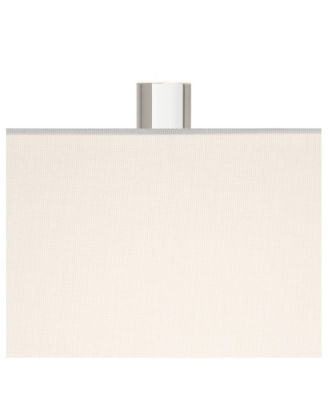 29" Tall Rectangular Modern End Table Lamp Mirrored Glass Finish Metal Living Room Bedroom