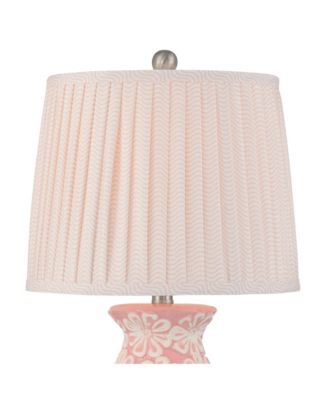 Buttercup 25"H Flowers Ceramic Table Lamp with Dimmer