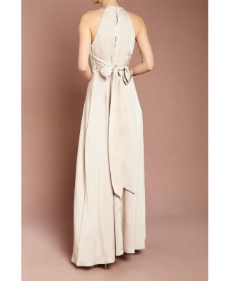 Women's Honoured Twist Halterneck Maxi Dress