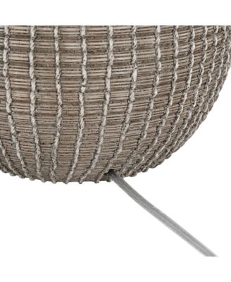 Adelyn 28" High Gourd Table Lamp with Dimmer