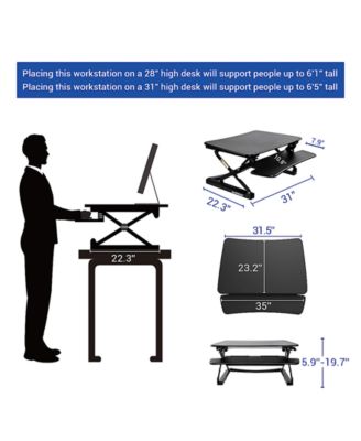 Classic Series Sit-Standing Desk Converter