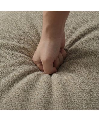 4-Piece L-Shaped Sectional Sofa with High Backrest | Premium Chenille Upholstery