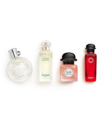4-Pc. Twilly d'Herm&egrave;s, Eau des Merveilles, Un Jardin sur le Nil, Eau de Rhubarbe &Eacute;carlate Fragrance Miniatures Gift Set, Created for Macy's