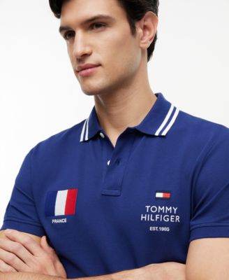 Men's Standard Country France Regular-Fit Polo
