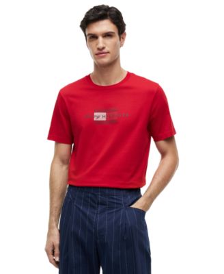 Men's Regular-Fit Script Flag T-Shirt