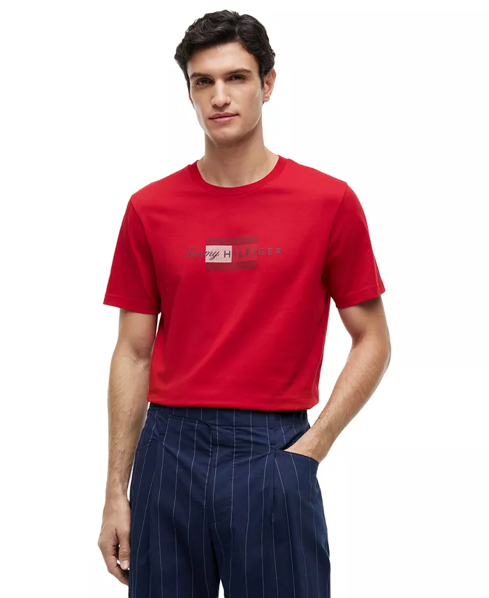 Men's Regular-Fit Script Flag T-Shirt - thumbnail 5