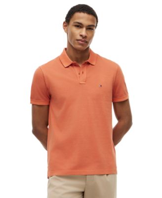 Men's Short-Sleeve Garment-Dyed Polo Shirt