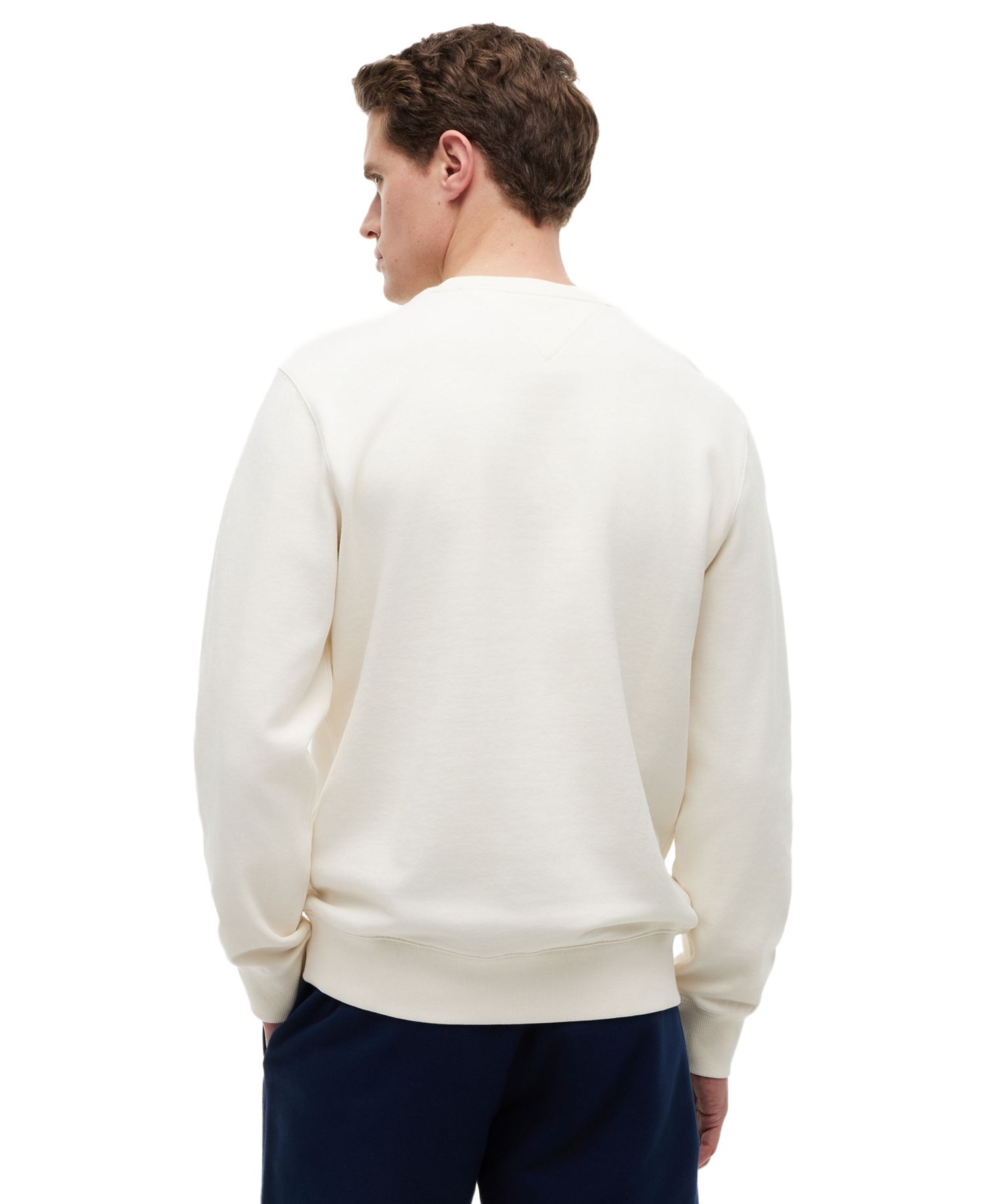 Men's Red, White, and Blue Americana Main Flag Terry Crewneck Sweatshirt