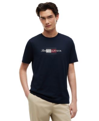 Men's Regular-Fit Script Flag T-Shirt