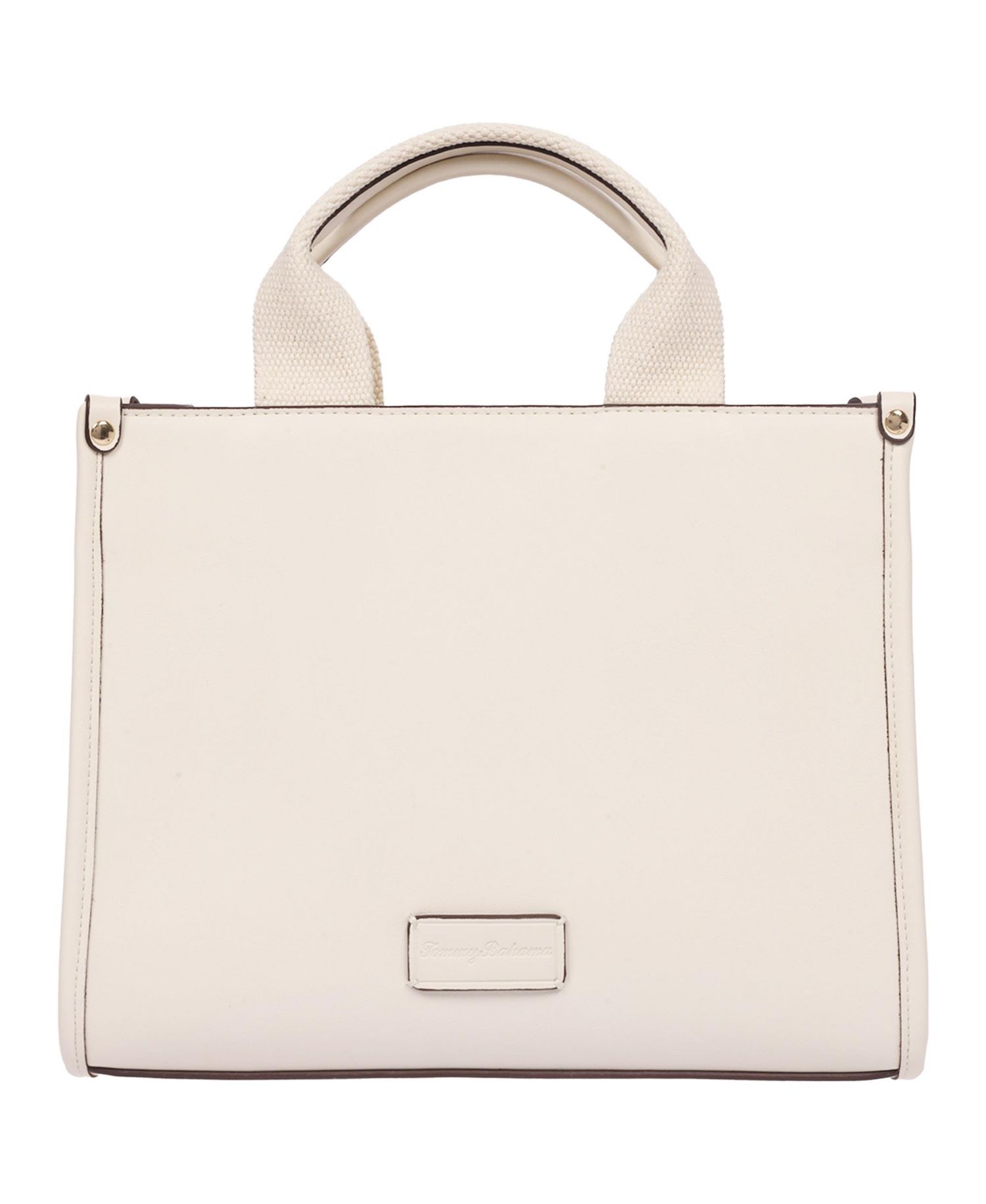 Darcy Leaf Motif Medium Tote – Embossed PU Convertible Top Handle and Crossbody Bag