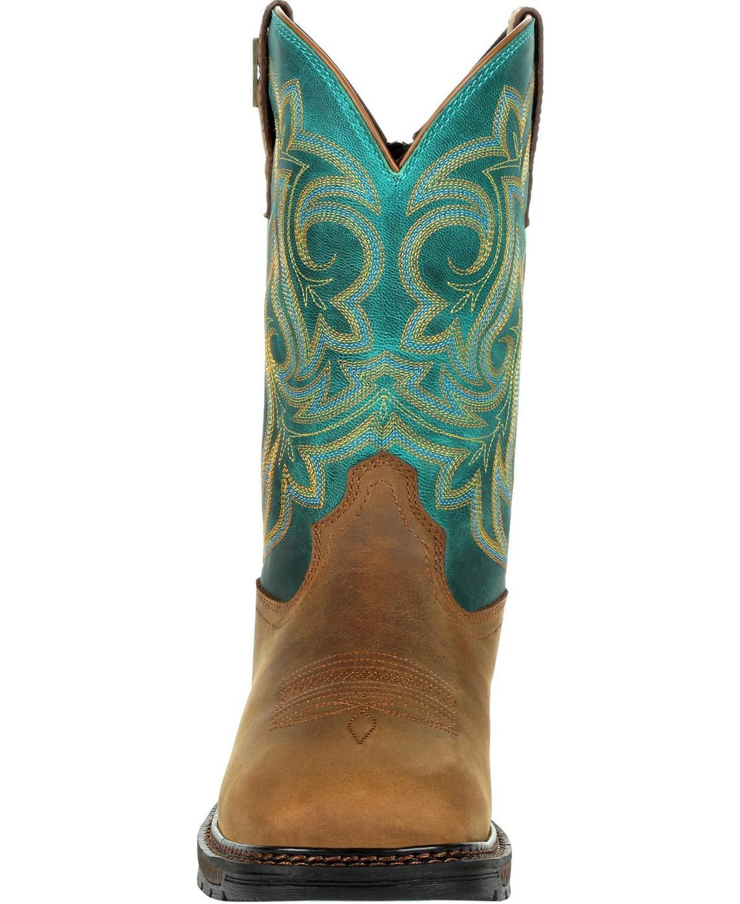 Женские ботинки GEORGIA BOOT Carbo-Tec LT Steel Toe Waterproof Pull-On, цвет: Коричневый — фото 9