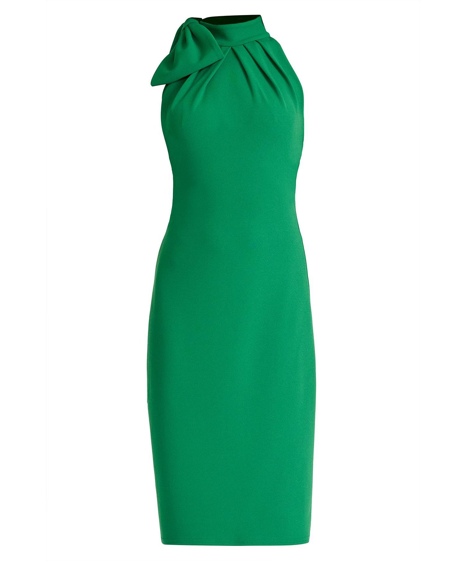 Women's Sims Taffeta Shoulder Bow Halter Dress