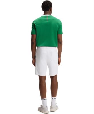 BOSS by Men's Stretch-Cotton Mexico Country Flag Logo T-Shirt